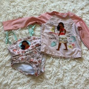Set of 5 Disney Swimsuits - Size 3T
